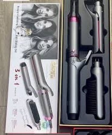 dsp: Утюжок для волос 3 в 1 по акции Стайлер 3 в 1 от DSP Выпрямитель; — 3