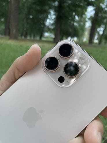 apple whatch se: IPhone 16 Pro Max, 256 ГБ, Золотой, 90 % — 7