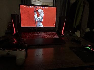 Игровой ноутбук MSI (серия GF/Thin) с подсветкой клавиатуры