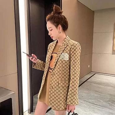 Пончо: Пиджак, Блейзер, Бир борттуу модель, Кытай, M, L lalafo.kg да — 2 Пончо: Пиджак, Блейзер, Бир борттуу модель, Кытай, M, L — 2