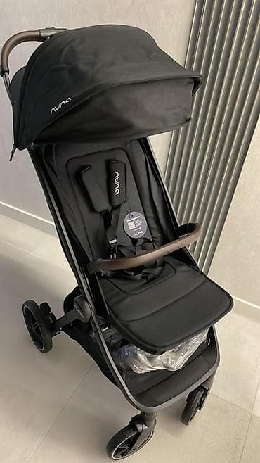 Прогулочная коляска Nuna (черная) - Легкая компактная коляска с at lalafo.kg Прогулочная коляска Nuna (черная) - Легкая компактная коляска с