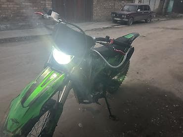 sk8 скутер: Эндуро-мотоцикл Kayo T2 (зеленый) - Тип: эндуро/кросс - Двигатель: 6 — 2