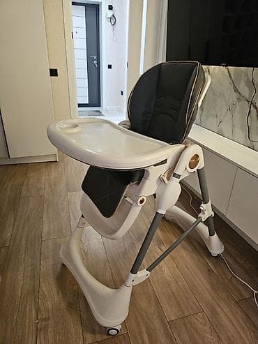 Детский стульчик для кормления с двойным столиком - Конструкция