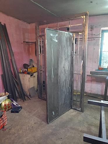 стиль милитари: Бронированные двери на заказ, Для частного дома, Другое количество створок, Кыргызстан, С глазком, Бесплатный замер, Бесплатная доставка, Бесплатная установка — 9