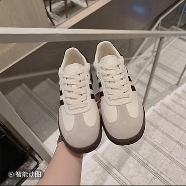 вулкани: Новые Кроссовки в ретро‑стиле, цвет молочный/чёрный. 39р - Верх — 4