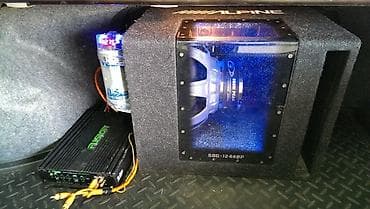 магнитола ауди а6: Сабвуферный комплект для автомобиля Alpine SBG-1244BP с усилителем и — 1