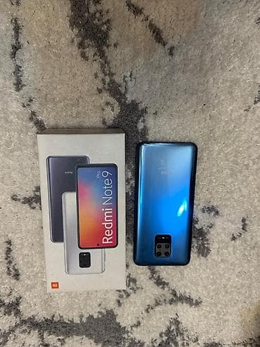 redmi 9 с: Redmi, Redmi Note 9 Pro, Колдонулган, 128 ГБ, түсү - Көк, 2 SIM — 4