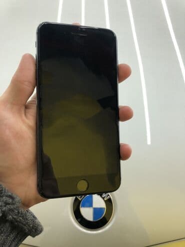 IPhone 8 Plus, Б/у, 64 ГБ, Black Titanium, Чехол, Кабель, 100 %