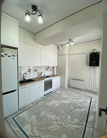 город кызыл кия: 2 комнаты, 66 м², Элитка, 3 этаж, Дизайнерский ремонт — 3