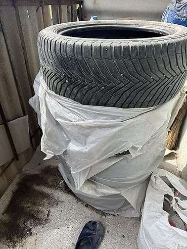 mishelin: Шины R 18, Всесезонная, Б/у, Комплект, Легковые, Michelin — 2