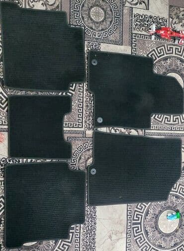 Родные Ворсовые Полики Для салона Kia, цвет - Черный, Б/у, Самовывоз, Бесплатная доставка, Платная доставка