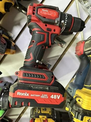 купить шуруповерт: Аккумуляторная дрель-шуруповерт Ronix - Тип: бесщеточная — 1