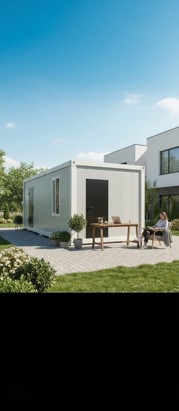 без хоз дом: Блок‑контейнер/модульное помещение из сэндвич‑панелей — 1