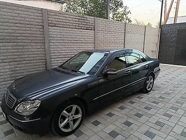 Продажа авто: Mercedes-Benz S-Class: 2002 г., 3.2 л, Автомат, Бензин, Седан — 1