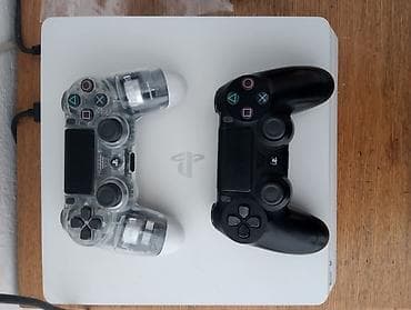 сони пс 4: Sony PlayStation 4 Slim, белая Состояние отличное,в комплекте идут — 1