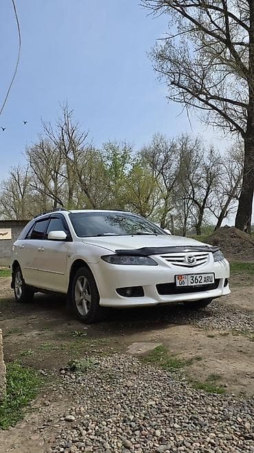mazda mx: Mazda 6: 2003 г., 2 л, Механика, Бензин, Универсал — 2