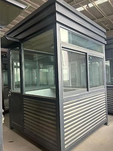 Модульный пост охраны/контрольно‑пропускной пункт - Каркас: металл