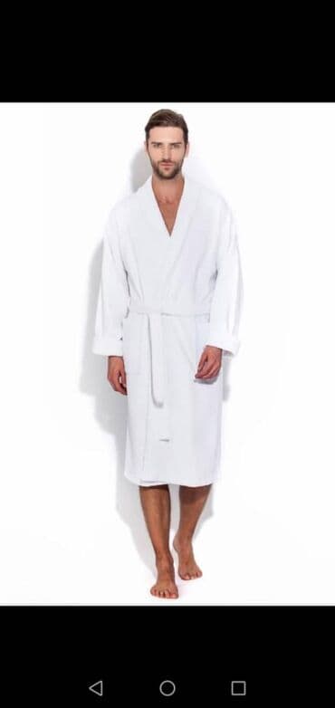 пижам: Мужской домашний костюм, S, M, L, Новый, цвет - Бежевый, Бесплатная доставка, Платная доставка — 7