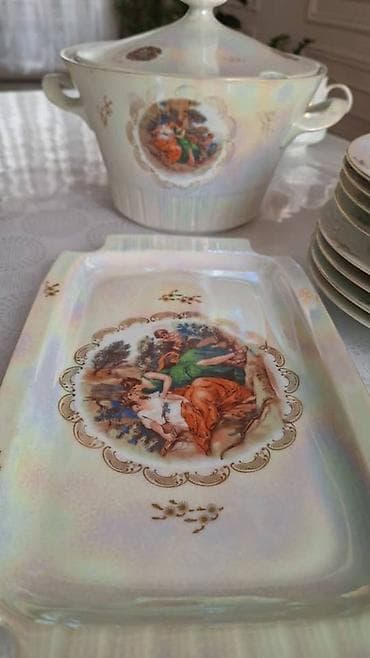 фарфоровая: Продаю настоящий Немецкий сервиз Мадонна СССР в хорошем состоянии — 6