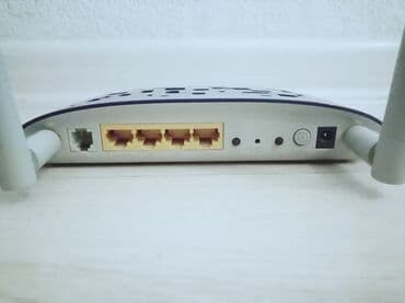 адсл роутер: ADSL2+ Wi-fi Jet/Кыргызтелеком Tp-link TD-W8960N v6, отличное — 2