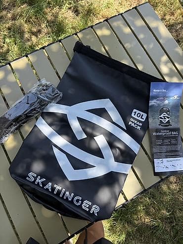 палата: Сухой гермомешок SKATINGER Ocean Pack 10L - Объем: 10 литров — — 3