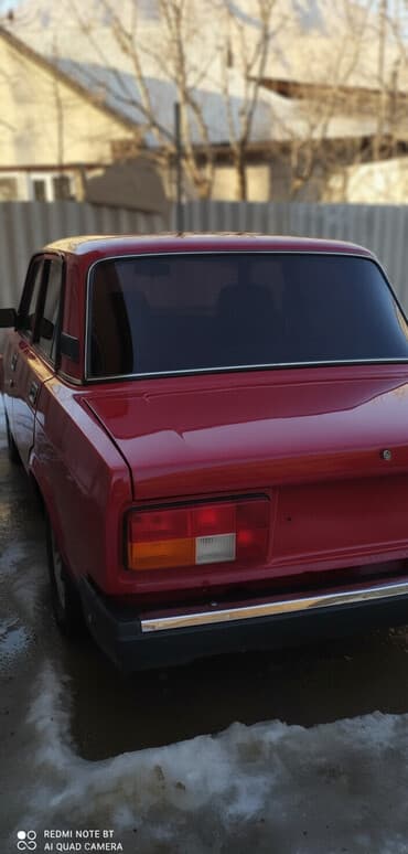 авто с последующим выкупом бишкек саната: ВАЗ (ЛАДА) 2107: 2009 г., 1.6 л, Механика, Бензиновая, Седан — 2