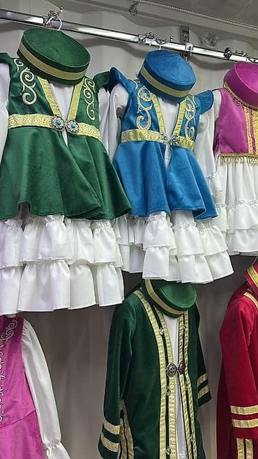 кыргызский национальный костюм для девочек: Национальный костюм, Женский — 5