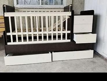 pop it: Детская кровать трансформер, Другой тип, цвет - Коричневый — 1