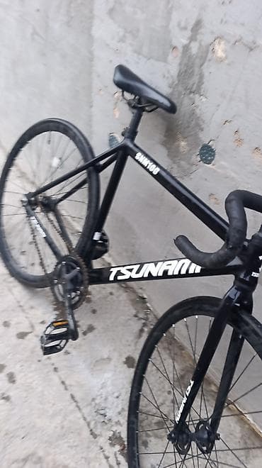 Велосипеды: Шоссейный велосипед, Tsunami, Рама M (156 - 178 см), Б/у — 5