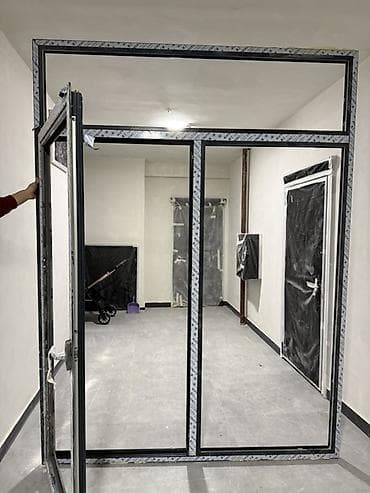 Кровля крыши: На заказ Каркасная перегородка, Для офиса, Монтаж — 5