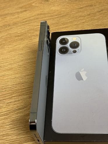 redmi note 9 s: IPhone 13 Pro Max, Б/у, 256 ГБ, Sierra Blue, Коробка, 79 % — 8