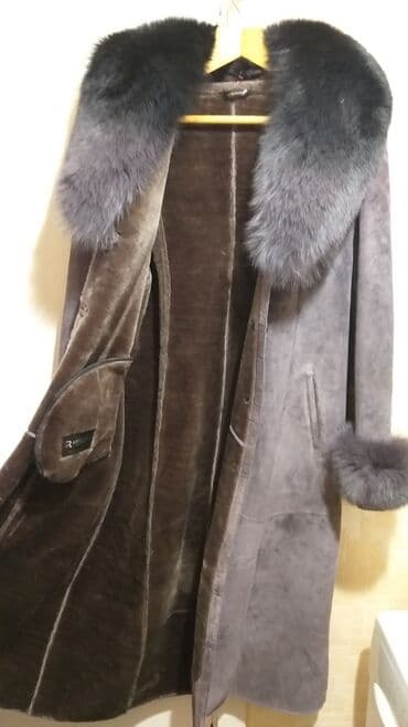 tech fleese: Женская дублёнка, искусственная. Воротник и рукава (пушистые) — 3