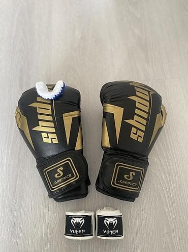 oz.hashwallet: Боксёрские перчатки Shidver,бинты,капа - Назначение: бокс — 8