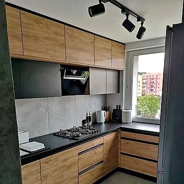 Стол жана отургуч комплекттери: Буйрутма эмеректер, Уктоочу бөлмө, Ашкана гарнитурасы, Шкаф, Керебет — 5