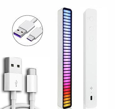 bluetooth keyboard: RGB светомузыка с датчиком звука На базе ARM процессора 32 LED 8 — 1