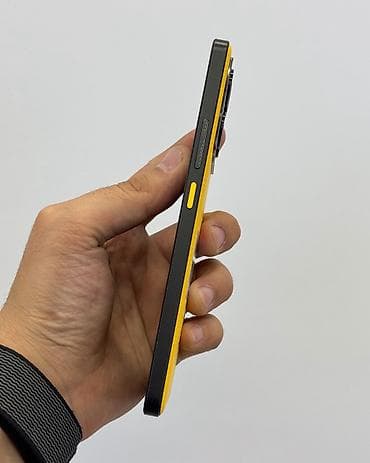 Уюлдук телефондор жана аксессуарлар: Poco X6 Pro 5G, Колдонулган, 512 ГБ, түсү - Сары, Бөлүп төлөө менен, 2 SIM — 5