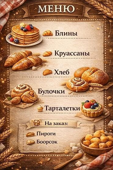 Соусы и специи: Пекарня Bakery — свежая выпечка каждый день В нашу команду ищем — 5