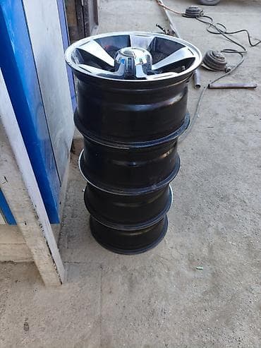 Литые Диски R 16 Mercedes-Benz, Комплект, отверстий - 5, Б/у — 2