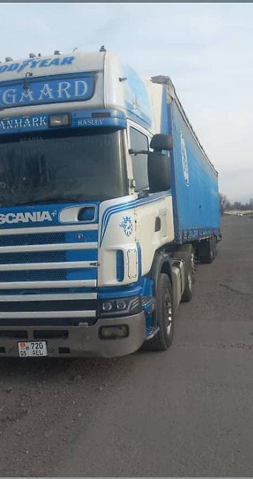 fard focus: Тягач, Scania, 2000 г., Тентованный — 3