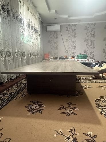 гостиной стол: Стол для зала, Б/у, Не раскладной, Прямоугольный — 2