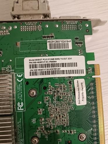 note: Видеокарта для ПК, Б/у, Palit, GeForce GT, До 2 ГБ — 2