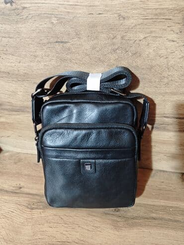 сумку кошелек на пояс: Барсетка, Материал: Натуральная кожа, Новый — 1