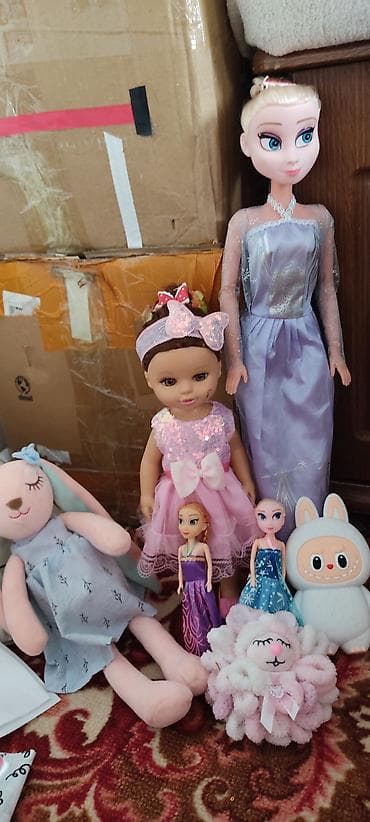 Оюнчуктар: Игрушки детские,куклы в отличном состоянии. 1500.сом за всё — 6