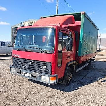 тентованный: Грузовик, Volvo, Стандарт, 7 т, Б/у — 1