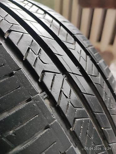 daf 105 460: Шины 215 / 55 / R 17, Лето, Б/у, Комплект, Легковые, Корея, Hankook — 5