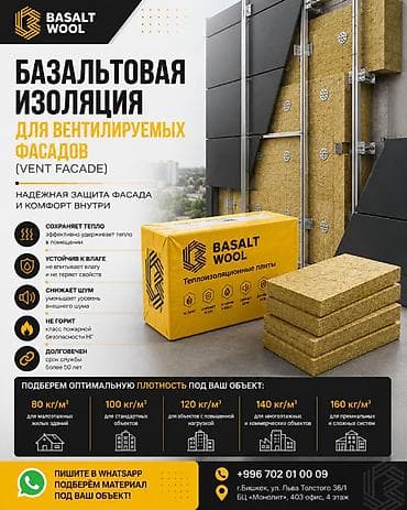базальтовая: Каменная, базальтовая вата — 3