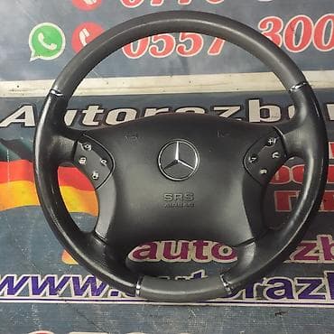 w203: Руль Mercedes-Benz 2001 г., Б/у, Оригинал, Германия — 3