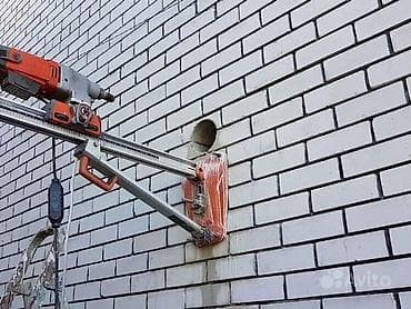 Толук оңдоо: Алмазное бурение отверстий в бетоне, кирпиче, железобетоне. - — 6