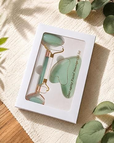 magic pack: 💎 Нефритовый роллер + Гуаша — Anti-aging Facial Massage Gift Set ✅ — 1