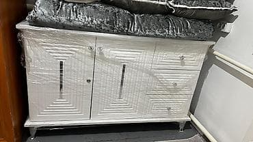 белый комод: Комод для одежды, Без зеркала, ЛДСП, цвет - Белый — 2